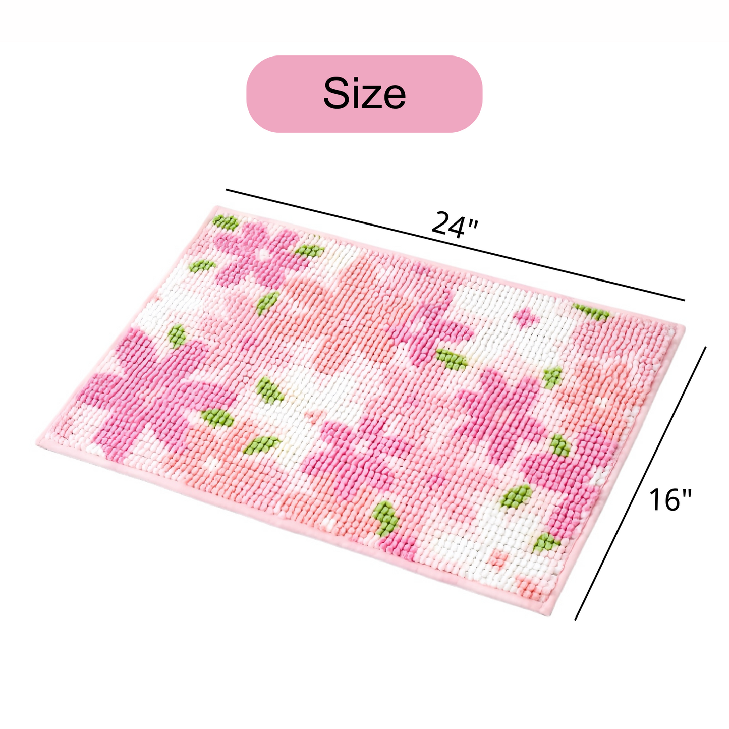 Multicolor Microfiber Guinea Pig Non-Slip Mat – Soft & Absorbent